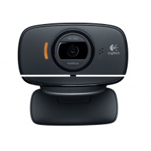 罗技（Logitech） C525 高清网络摄像头 笔记本台式电脑视频摄像头 可旋转折叠 黑